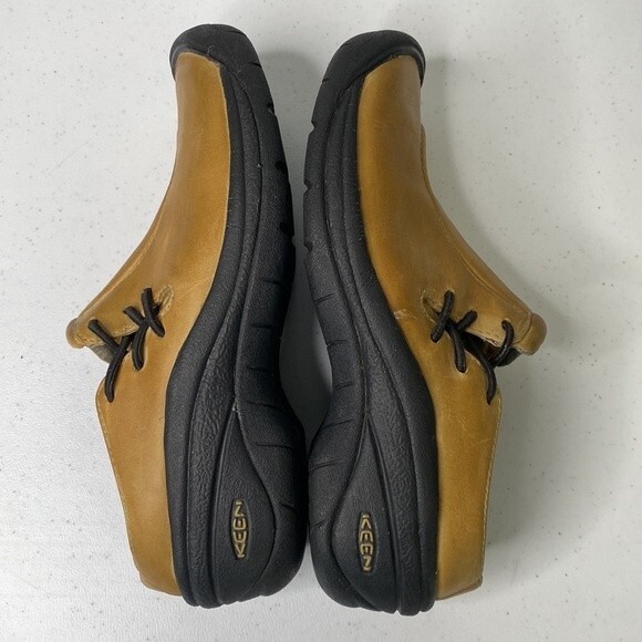 Keen Leather Kaci Slip-On Slide Winter Clogs Shoe Camping Outdoor All-Season - Picture 14 of 15